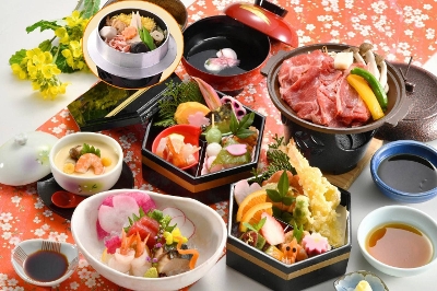春の六角御膳＜釜飯＞
